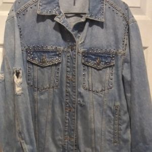 Free people denim jacket